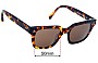 Sunglass Fix Lentes de Repuesto para Ollie Quinn Huda - 50mm Wide 