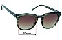 Sunglass Fix Ersatzgläser für Oscar Wylee Palmer - 50mm Wide 