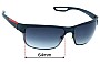 Sunglass Fix Verres de Remplacement pour Prada SPS50Q - 64mm Wide 