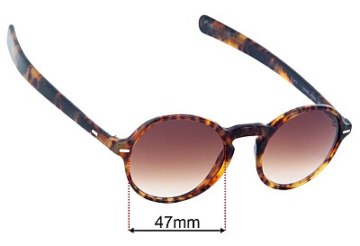Polo PL 9770W Verres de Remplacement 57mm wide 