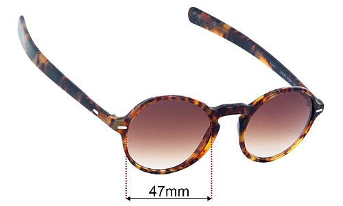 Ralph Lauren PL 9770W Replacement Lenses 47mm wide 