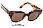 Sunglass Fix Replacement Lenses for Ray-Ban RB2192 Roundabout - 47mm Wide 
