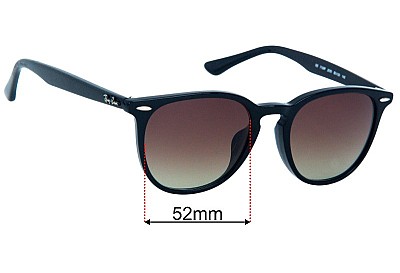 Ray-Ban RB7159F Replacement Lenses 52mm wide 
