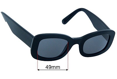 VIU The Posh Replacement Lenses 49mm wide 