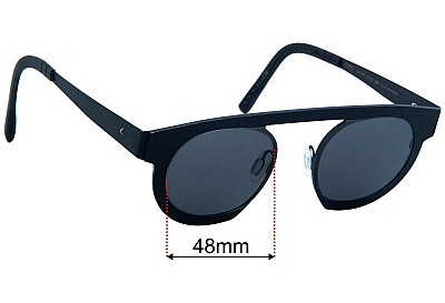 Blackfin  Zen BF977 Replacement Lenses 48mm wide 