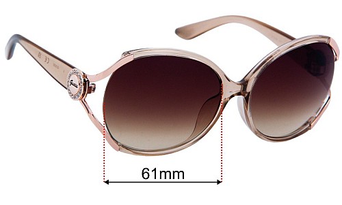 Guess GF6099 Ersatzgläser 61mm wide 