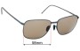 Sunglass Fix Verres de Remplacement pour Porsche P 8630 B - 58mm Wide 