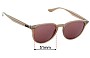 Sunglass Fix Replacement Lenses for Ray-Ban RB4259 - 51mm Wide 