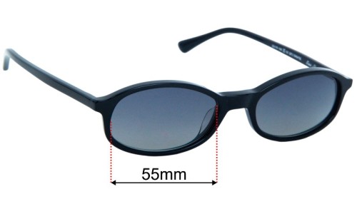 Shevoke Gini Ersatzgläser 55mm wide 