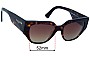 Sunglass Fix Replacement Lenses for Vogue VO5409-S - 52mm Wide 