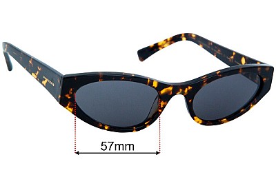 Hawkers Cindy Lentes de Repuesto 54mm wide 