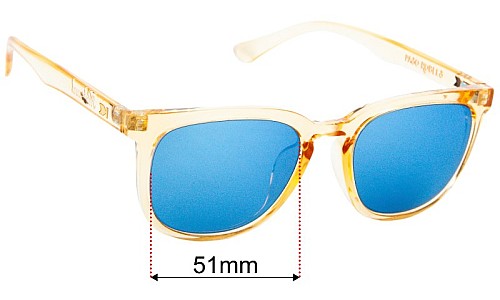 Knockaround Paso Robles Lentes de Repuesto 51mm wide 