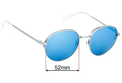 Solar Mercury Replacement Lenses 52mm wide 