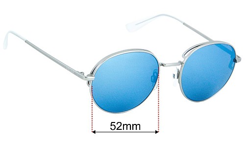 Solar Mercury Lentes de Repuesto 52mm wide 