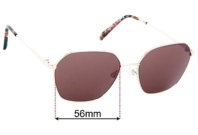Specsavers Portrush Sun Rx Lentes de Repuesto 56mm wide 