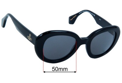 Vivienne Westwood Sun Rx 05 Ersatzgläser 50mm wide 