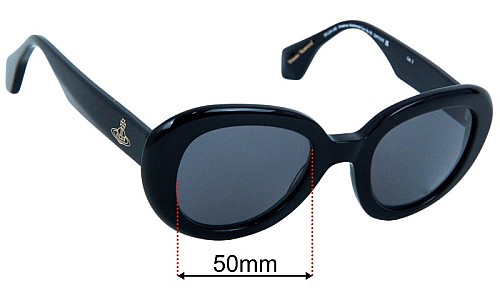 Vivienne Westwood Sun Rx 05 Ersatzgläser 50mm wide 