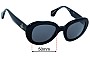 Sunglass Fix Ersatzgläser für Vivienne Westwood Sun Rx 05 - 50mm Wide 