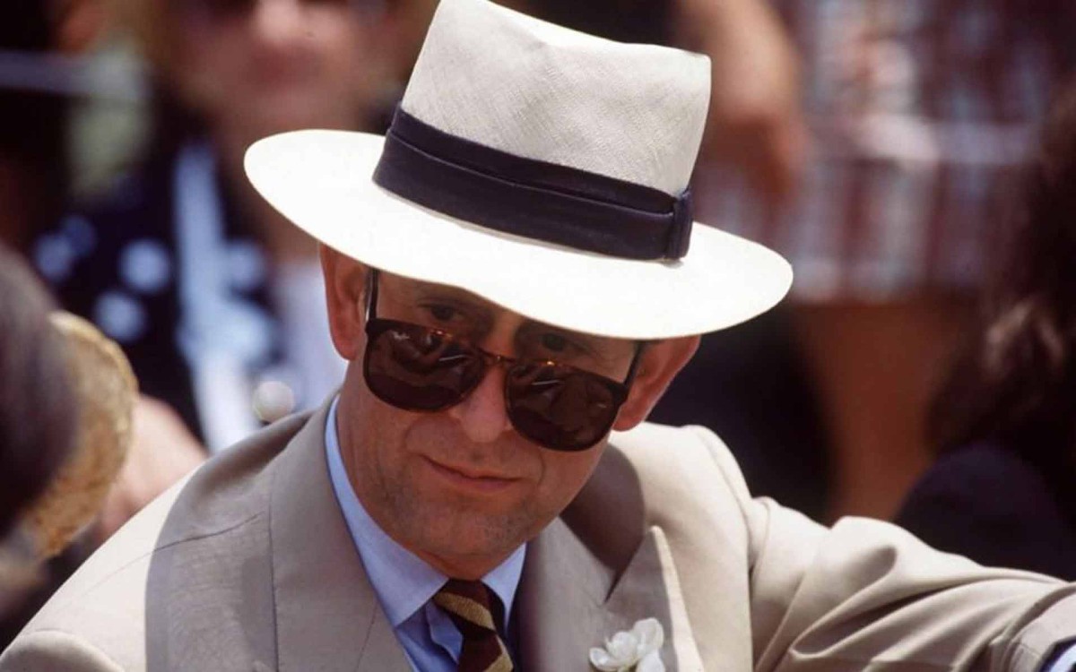 Prince Charles Showing his Style in Timeless Wayfarer Style Sunglasses