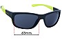 Sunglass Fix Ersatzgläser für Arnette Floresta AN4337 - 63mm Wide 
