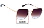 Sunglass Fix Lentes de Repuesto para Ray-Ban RB3764D Cny Edition - 59mm Wide 