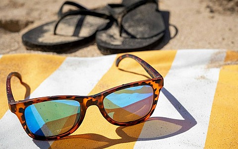 Gafas de sol de playa