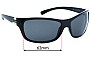Sunglass Fix Ersatzgläser für Arnette Speed AN4120 - 62mm Wide 