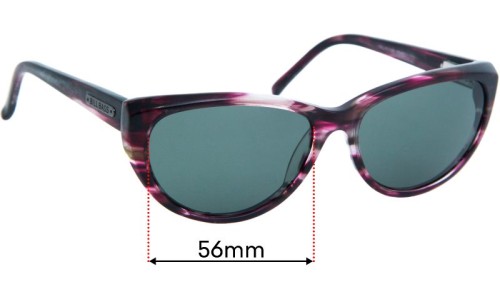 Sunglass Fix Verres de Remplacement pour Bill Bass Astral - 56mm Wide 