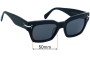 Sunglass Fix Replacement Lenses for Celine CL 41070/S - 50mm Wide 