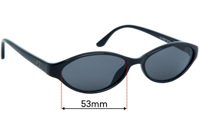 Christian Dior CD3010 Replacement Lenses 53mm wide 