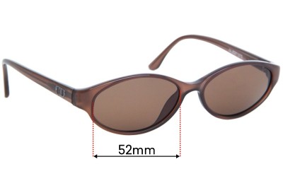 Christian Dior CD3011 Replacement Lenses 52mm wide 