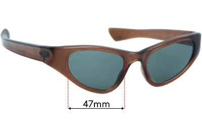 Cool Ray 125 Replacement Lenses 47mm wide 