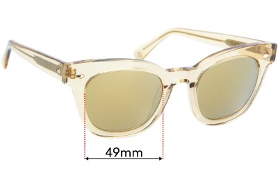 Epokhe Dylan Replacement Lenses 49mm wide 