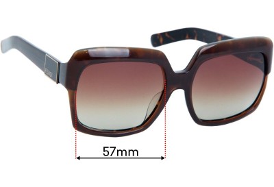 Fendi FS 5148 Replacement Lenses 57mm wide 