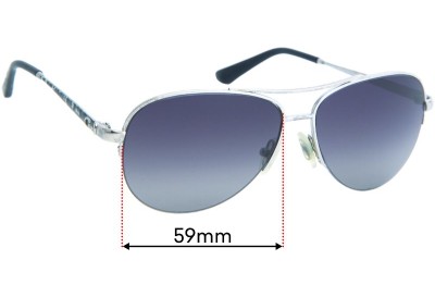 Guess GU7468 Replacement Lenses 59mm wide 