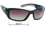 Sunglass Fix Lentes de Repuesto para Julbo Run - 65mm Wide 