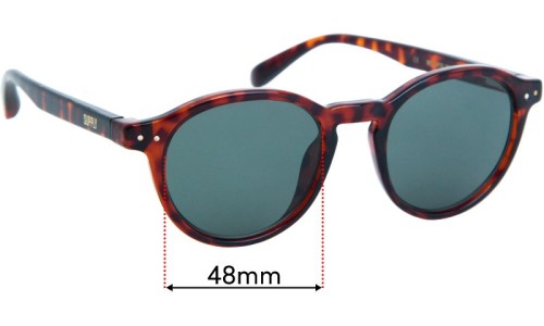 Sunglass Fix Ersatzgläser für Local Supply Mel - 48mm Wide Sunglass Fix Ersatzgläser für Local Supply Mel - 48mm Wide