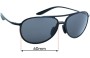 Sunglass Fix Verres de Remplacement pour Maui Jim MJ438 Alelele Bridge - 60mm Wide 