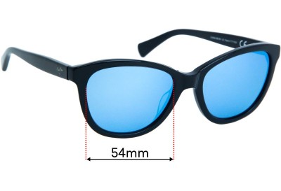Maui Jim MJ769 Canna Replacement Lenses 54mm wide 