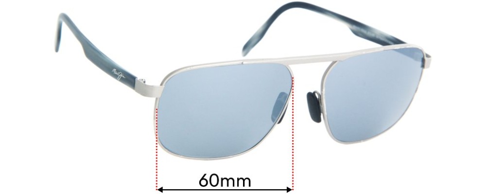 Maui Jim MJ777 Waihee Ridge 60mm 