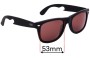 Sunglass Fix Ersatzgläser für Moana Road Bottle Openers - 53mm Wide 