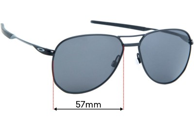 Oakley Contrail OO4147 Verres de Remplacement 57mm wide 