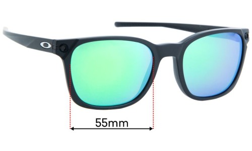 Sunglass Fix Replacement Lenses for Oakley Ojector OO9018 - 55mm Wide 