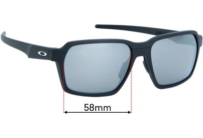 Oakley Parlay OO4143 Replacement Lenses 58mm wide 
