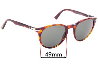 Persol 3152-S Replacement Lenses 49mm wide 
