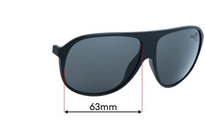Poc Did Replacement Sunglass Lenses - 63mm Wide 