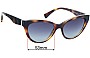 Sunglass Fix Ersatzgläser für Ralph Lauren RA 7106 - 53mm Wide 