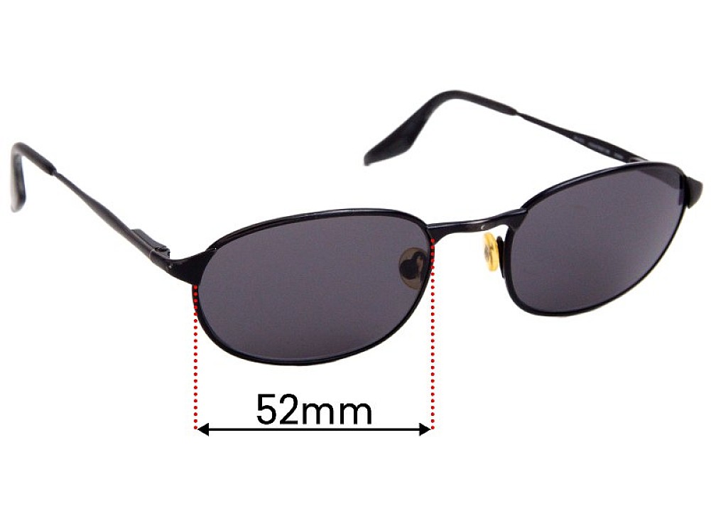 Sunglass Fix Replacement Lenses for Ray-Ban RB3003 Highstreet MS - 52mm Wide Sunglass Fix Replacement Lenses for Ray-Ban RB3003 Highstreet MS - 52mm Wide