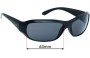 Sunglass Fix Replacement Lenses for Ray Ban RB4121 - 63mm Wide 