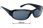 Sunglass Fix Replacement Lenses for Ray-Ban RB4121 - 63mm Wide 